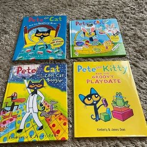 Brand new hard cover Pete the Cat Books.